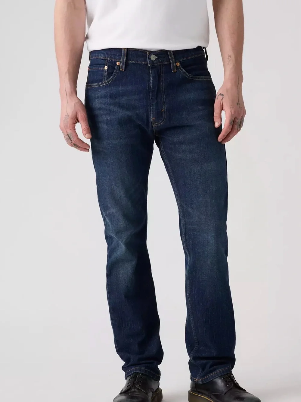 Men's Levi’s 505 Dark Blue Straight-Leg Jeans- 36x30 NWT